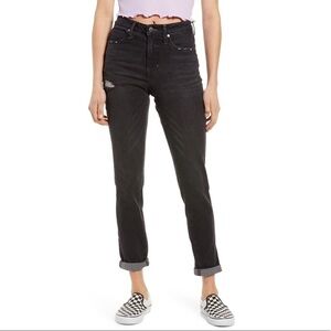 NWT BP Factory Distressed Mom Jeans 24